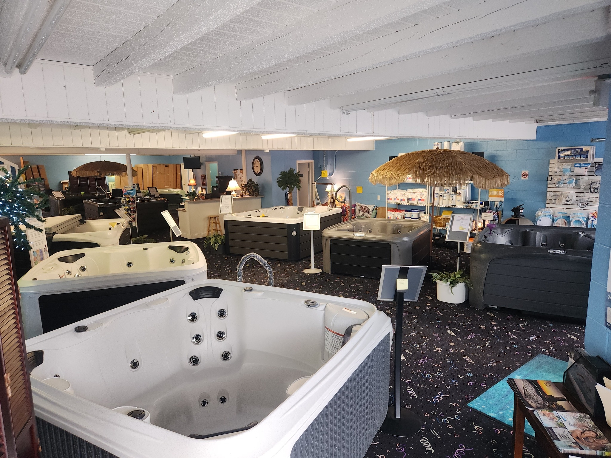 Island Spas and Pools Showroom in Oak Island North Carolina