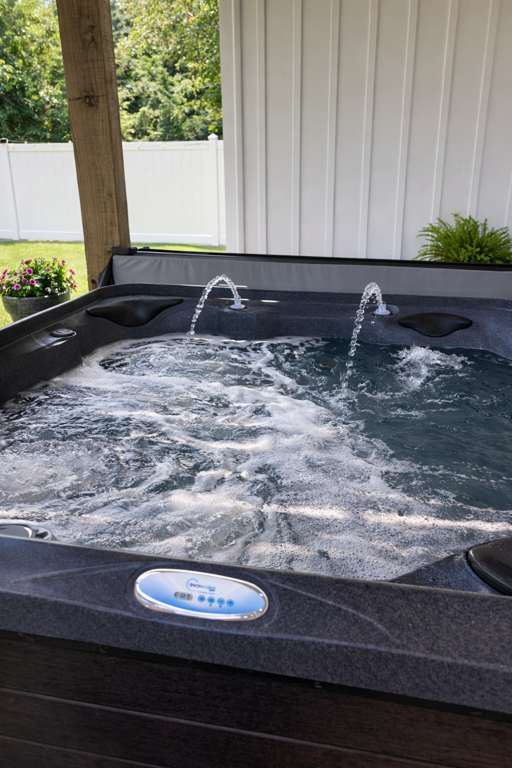 Jacuzzi DreamMaker Hot Tub in Oak Island North Carolina sold by Island Spas and Pools
