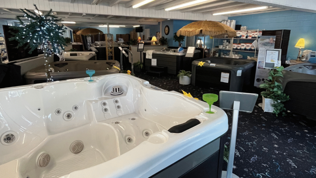 Island Spas and Pools Showroom Oak Island NC